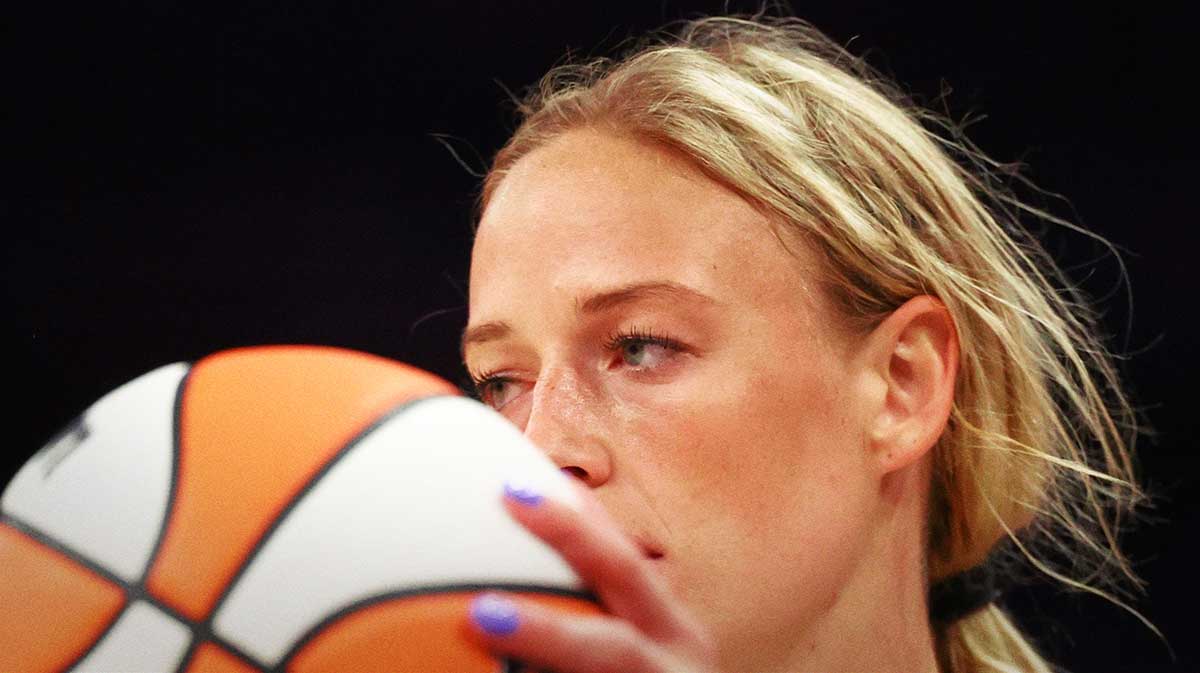 Indiana Fever star Sophie Cunningham.