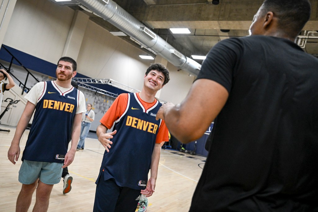I scrimmaged with Denver media vs. Nuggets coaches and lost by 98