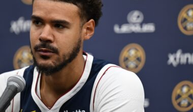 Cam Johnson gets Nuggets rite of passage at training camp
