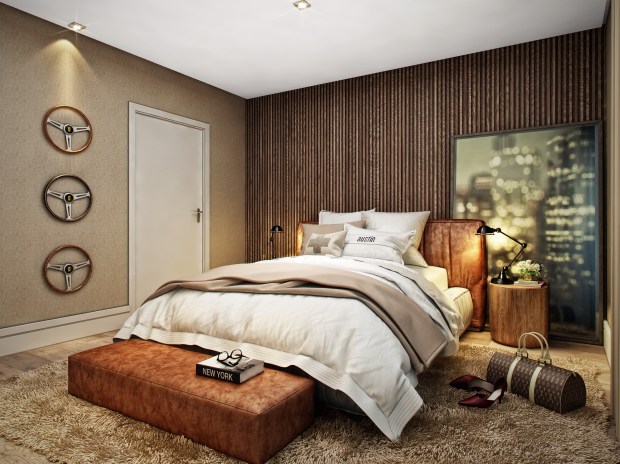 The Magic Village townhomes were sold with a furniture and...