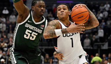 UConn men's basketball beats Michigan State in exhibition, 76-69