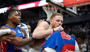 NBA suspends 5 players for their roles in Pistons-Timberwolves altercation that spilled into stands