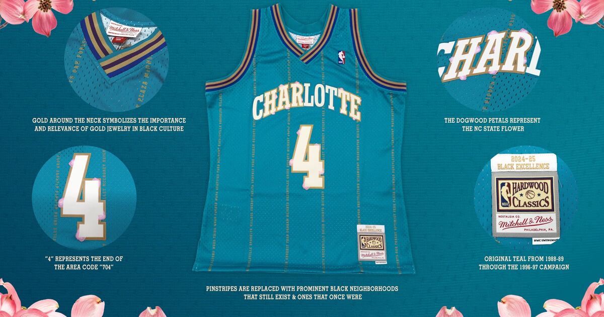 Charlotte Hornets pay homage to city in first Black excellence jersey