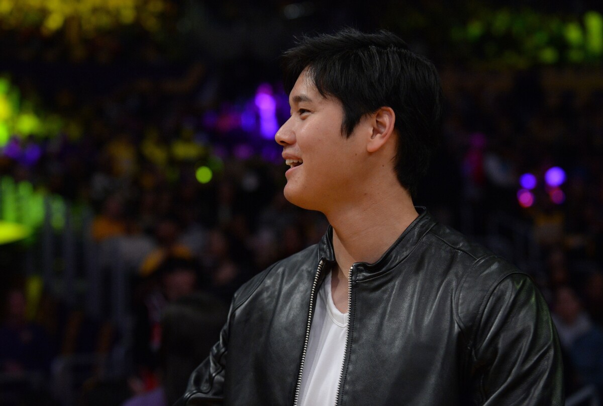Dodgers’ Shohei Ohtani Stars in New Lakers Promo Directed By Kobe Bryant’s Daughter