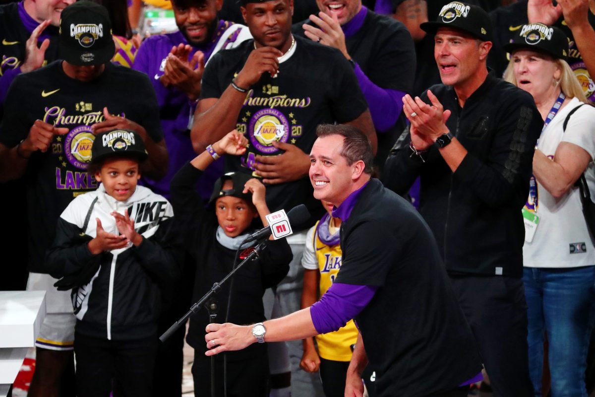 Frank Vogel says 2020 Lakers were winning it all regardless of location