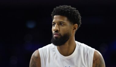 Paul George (knee) remains out for Sixers-Celtics in NBA Cup opener, Joel Embiid not listed on injury report