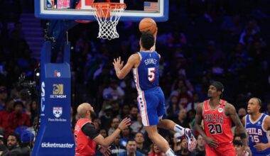 Report: Quentin Grimes accepts $8.7 million qualifying offer, returning to Sixers and limiting team's long-term control