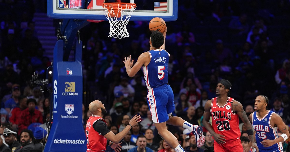 Report: Quentin Grimes accepts $8.7 million qualifying offer, returning to Sixers and limiting team's long-term control