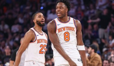 OG Anunoby goes for 13 points in preseason debut as Knicks beat Sixers - SNY