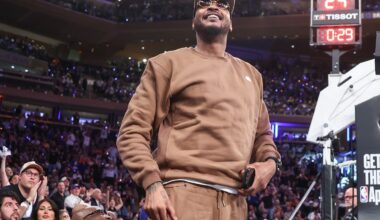 Hall of Fame forward, former Houston Rockets player Carmelo Anthony