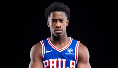 Sixers rookie VJ Edgecombe (hip) out for preseason home opener