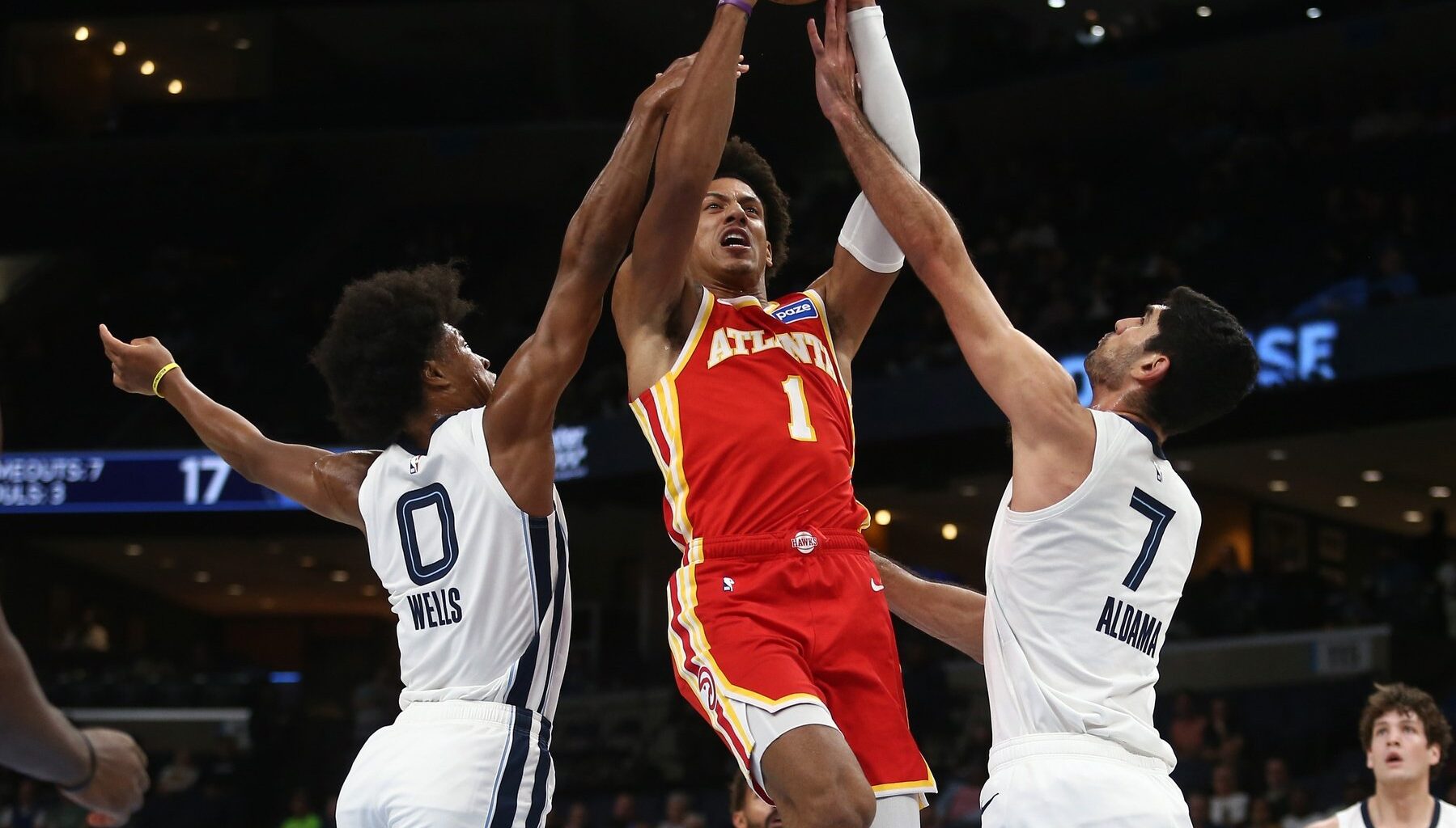 Atlanta Hawks forward Jalen Johnson