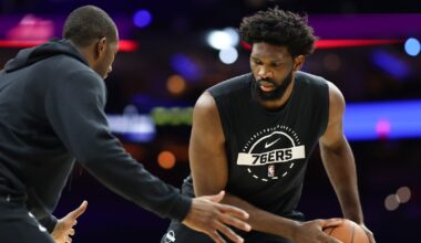 Joel Embiid and Trendon Watford available for Sixers-Wizards on Tuesday, Paul George (knee) remains out