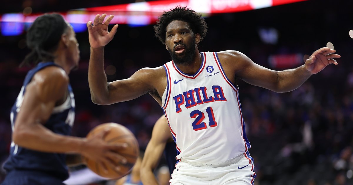 Joel Embiid full participant in 'heavy' Sixers practice with opening night three days away