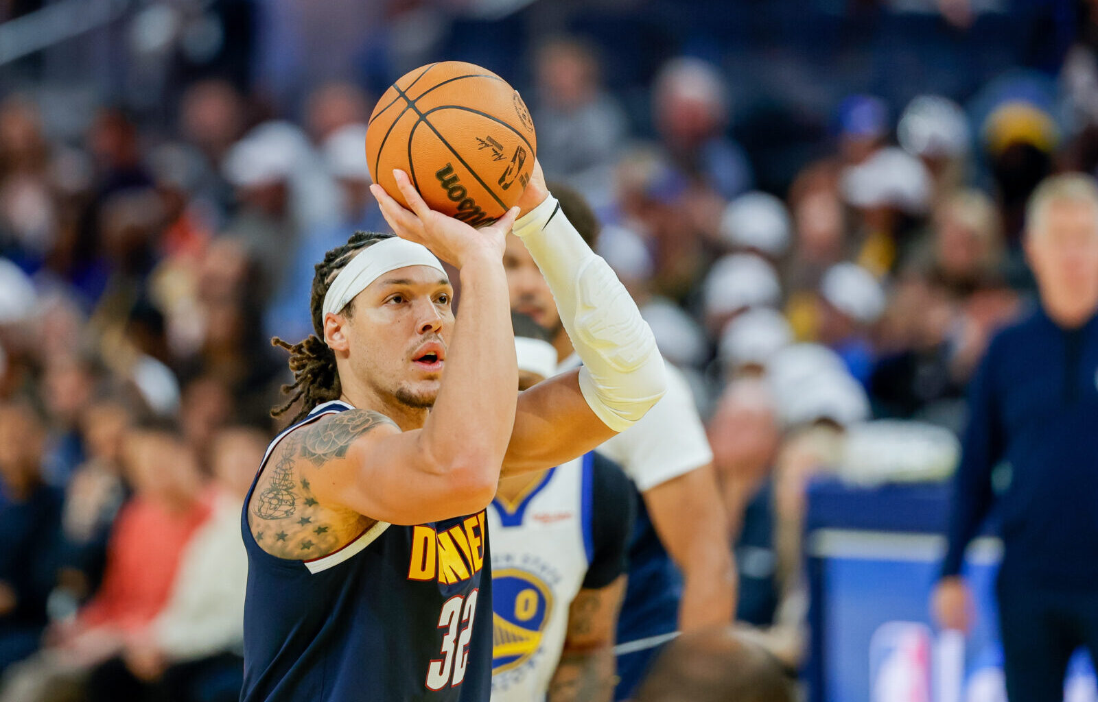 Recap: The Nuggets squander a first-half lead and Aaron Gordon's career night, fall 137-131 against the Warriors