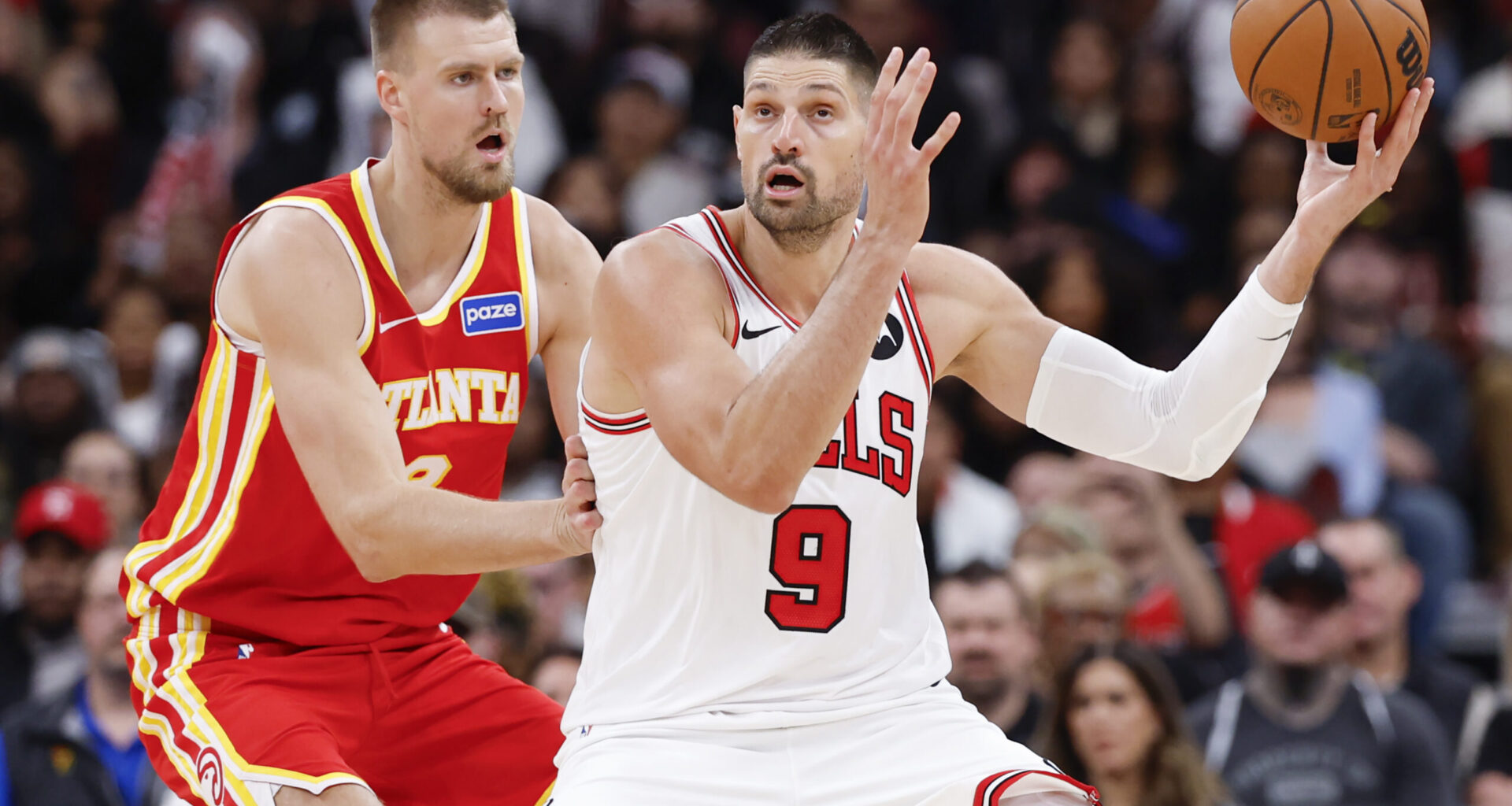 Bulls Have 8 Score in Double Figures, Put Away Hawks 128-123