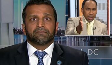 Kash Patel skewers Stephen A. Smith for suggesting Trump was behind NBA gambling scandal arrests