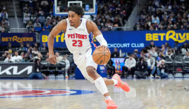 Detroit Pistons SG Jaden Ivey undergoes arthroscopic knee procedure, to be re-evaluated in 4 weeks