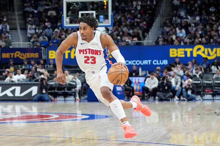 Detroit Pistons SG Jaden Ivey undergoes arthroscopic knee procedure, to be re-evaluated in 4 weeks