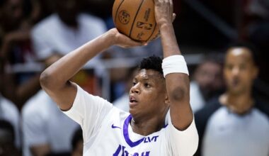 Pressure on Jazz's Ace Bailey and Taylor Hendricks this season. – Deseret News