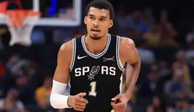 Wembanyama nearly posts rare triple-double image