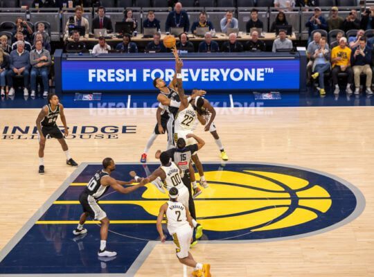 Indiana Pacers San Antonio Spurs October 2025 NBA preseason basketball game.