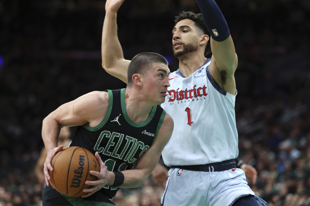 Wizards Celtics Basektball