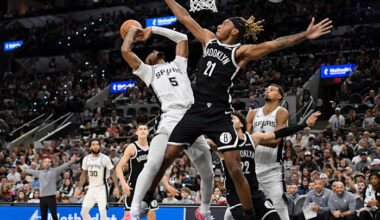 Wembanyama has 31 points and 14 rebounds as Spurs remain unbeaten with 118-107 victory over Nets