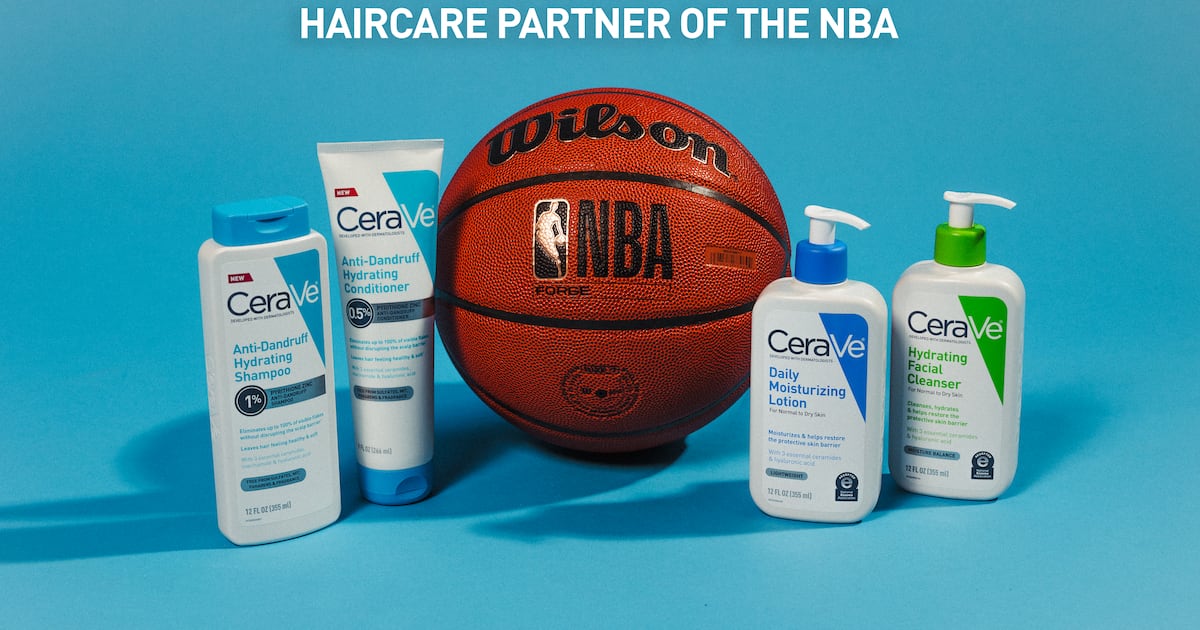 CeraVe named Official Skincare and Haircare partner of the NBA