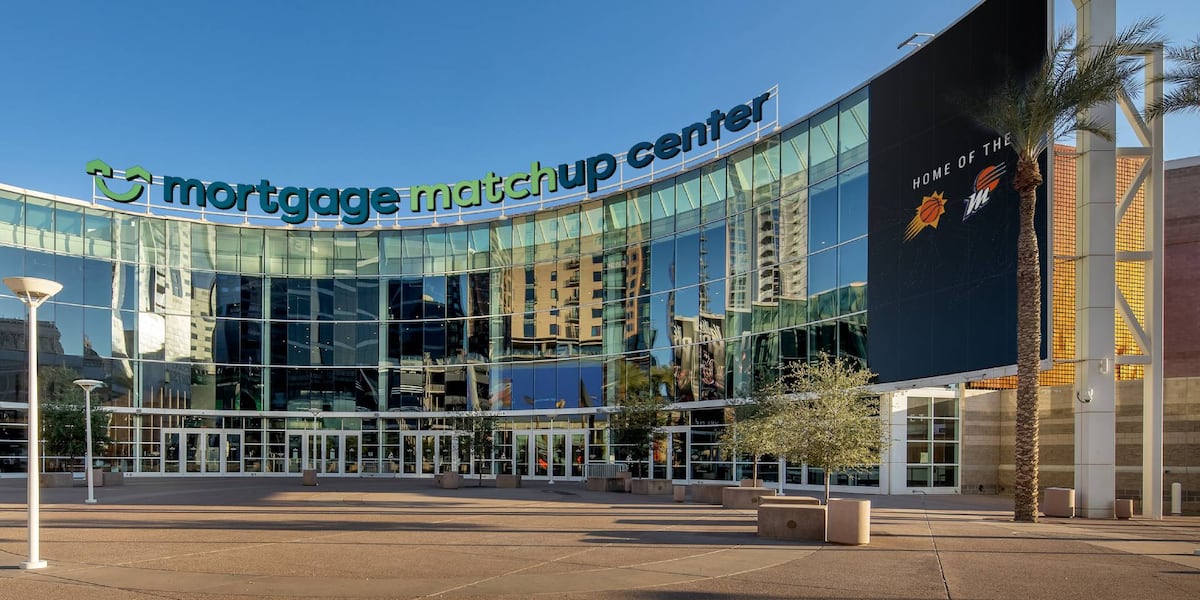 Phoenix Suns announce partnership to name downtown arena Mortgage Matchup Center