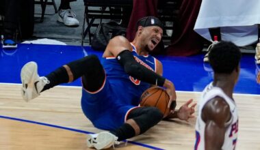 Josh Hart hurt then ejected as New York Knicks win NBA Abu Dhabi Games opener