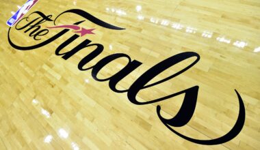 NBA to return Larry O'Brien trophy, NBA Finals insignias onto home team's court