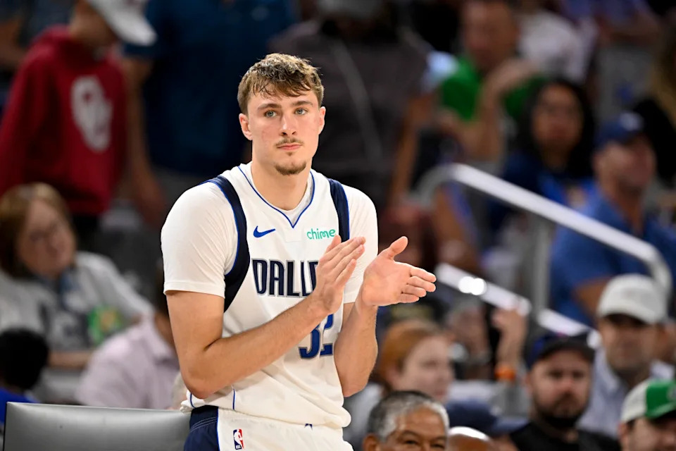 Dallas Mavericks forward Cooper Flagg (32)Jerome Miron-Imagn Images