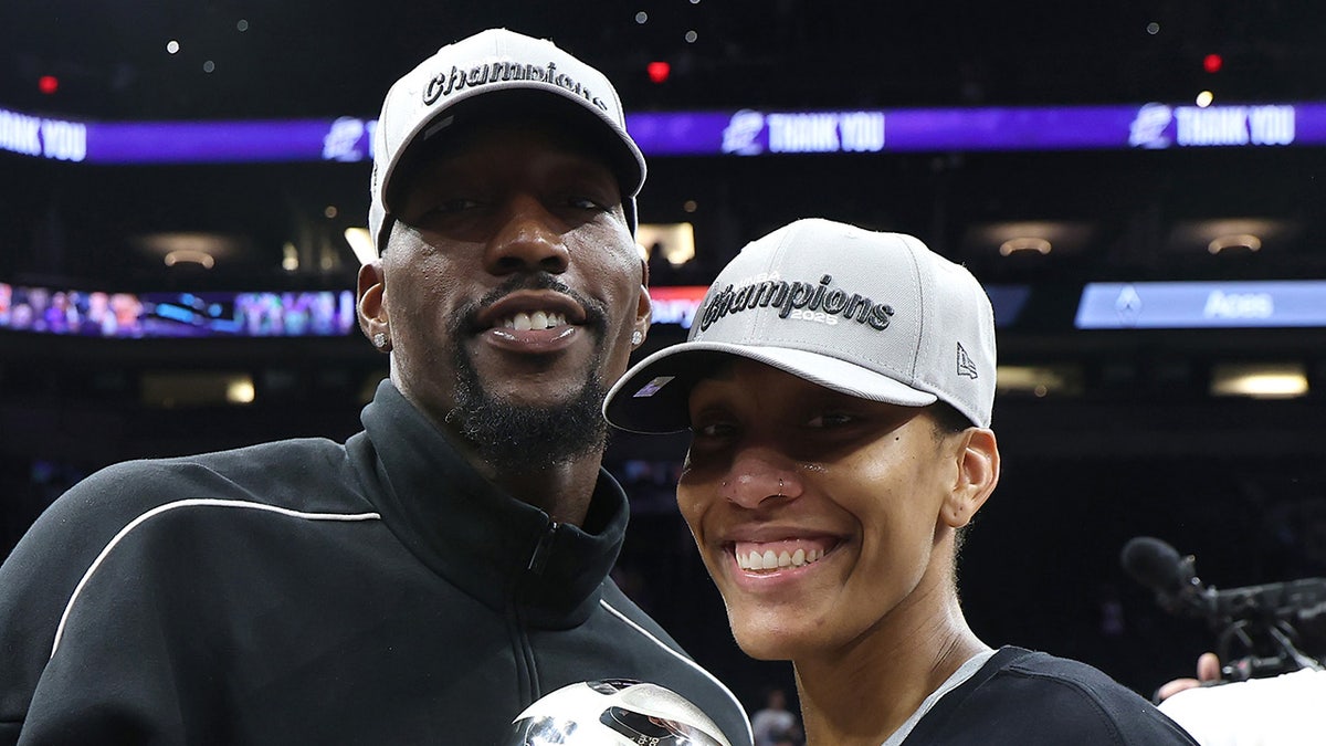 A'ja Wilson and Bam Adebayo 
