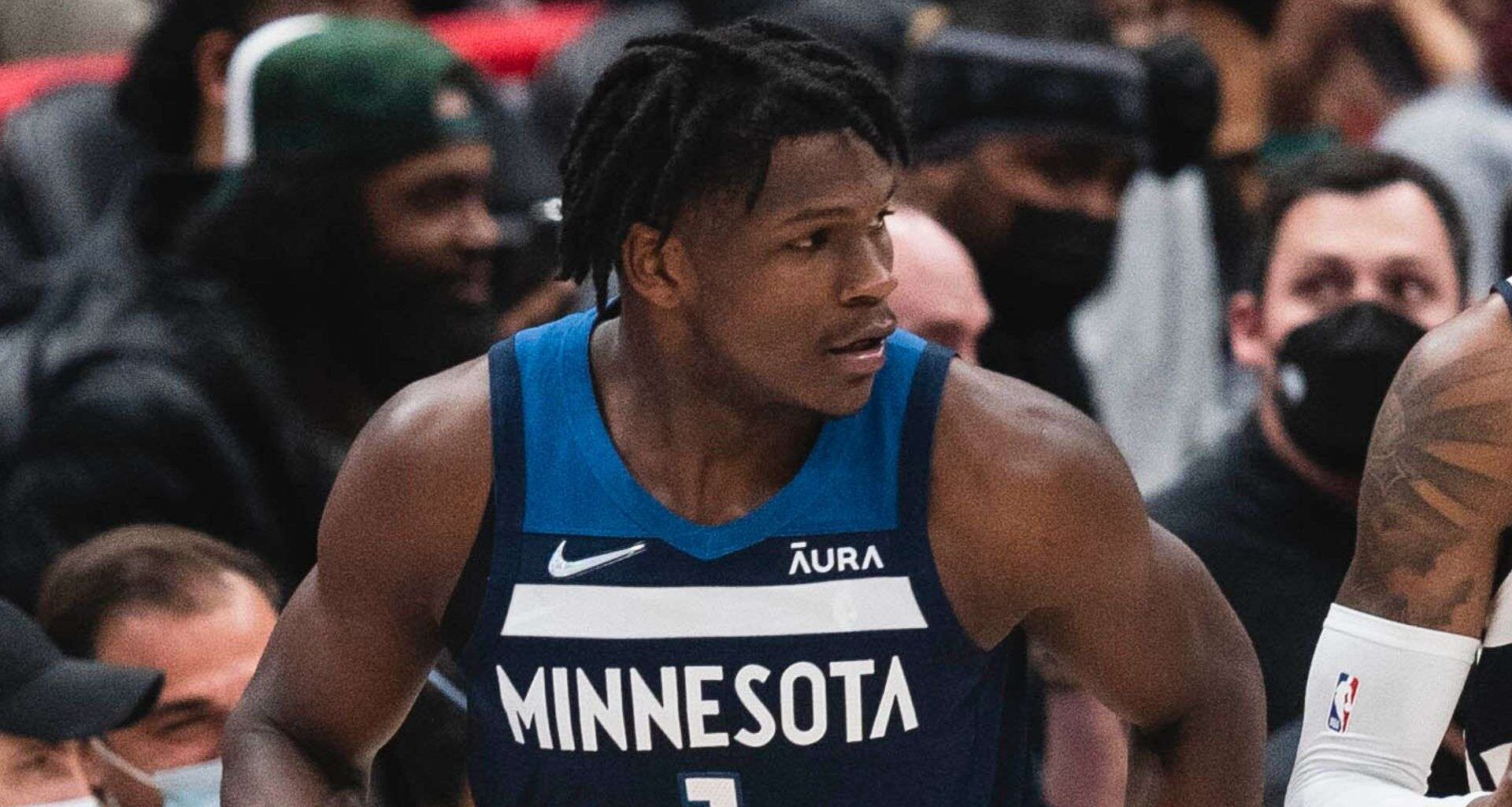 ant man anthony edwards Minnesota timberwolves knicks game