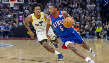 De'Aaron Fox scores 49 points day after franchise-record performance to lead Kings to 121-117 over Jazz