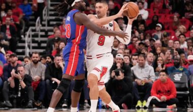Bulls beat Pistons 115-111 after blowing big lead