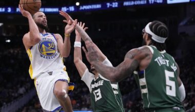 Rollins shines again as Bucks beat Warriors 120-110 without Antetokounmpo