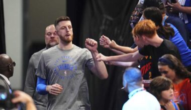 Thunder's Hartenstein honored by NBA for work with OKC nonprofits