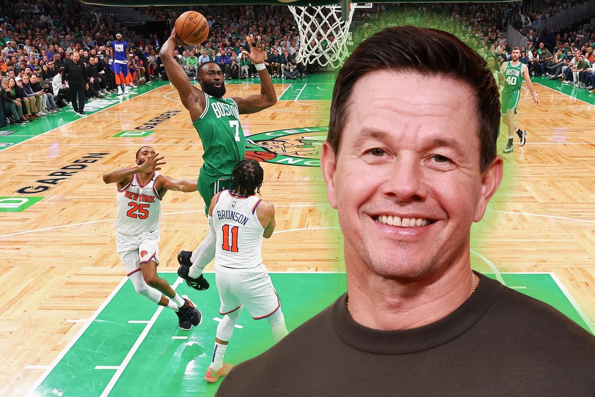 Mark Wahlberg’s “Weekend Warriors” Takes Over Celtics Game
