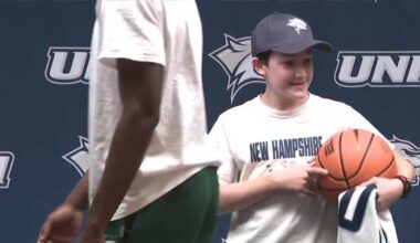 UNH men's basketball team signs 13-year-old to the Wildcats