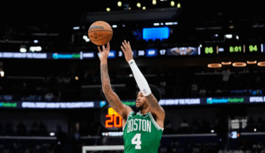 Simons scores 25 points as the Celtics earn their first victory by beating the Pelicans 122-90