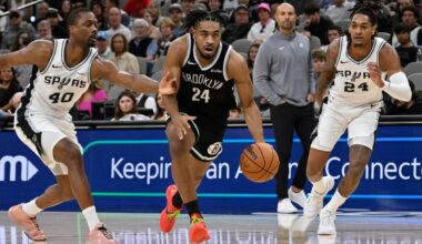 Nets can't hold on to fourth-quarter lead as rally is wasted in loss to Spurs