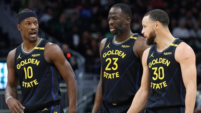Jimmy Butler, Draymond Green, Stephen Curry, Warriors NBA
