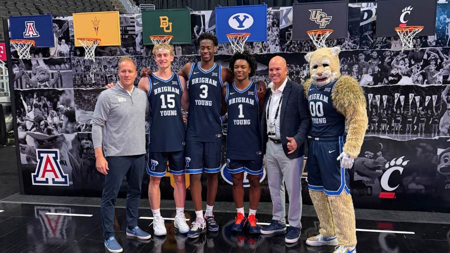 BYU Basketball, Big 12 Media Day, 2025-26 Season...