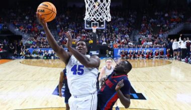 BYU Basketball, NCAA Tournament History, Fousseyni Traore...