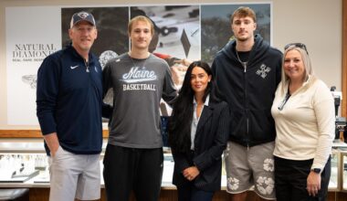 Cooper Flagg family at Day’s Jewelers