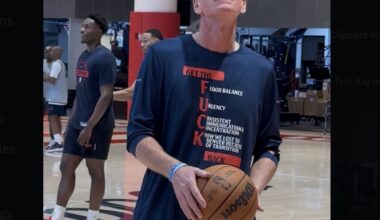 Clippers turn heads with profane shirt designed by Jeff Van Gundy