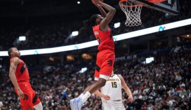 Raptors starters get first test in Vancouver