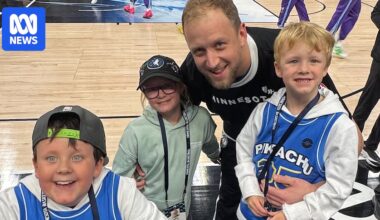 Joe Ingles gets first NBA start for Minnesota Timberwolves so son can see him play